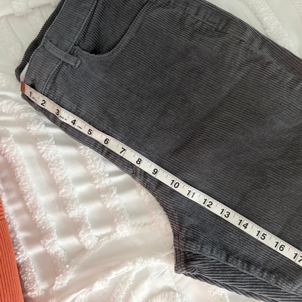 LOFT Gray Corduroy Jeans - Picture 10 of 10
